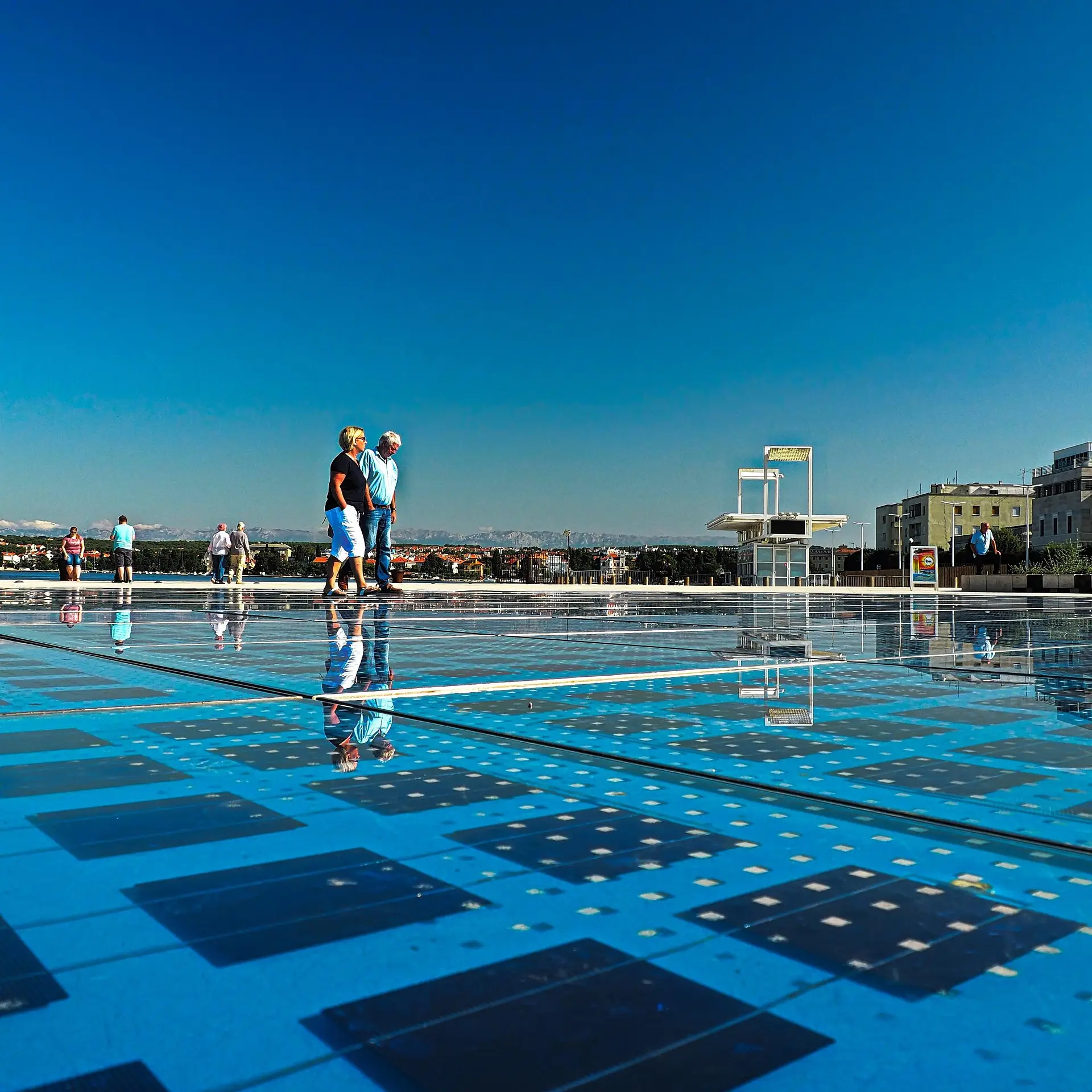 an open air floor exibition