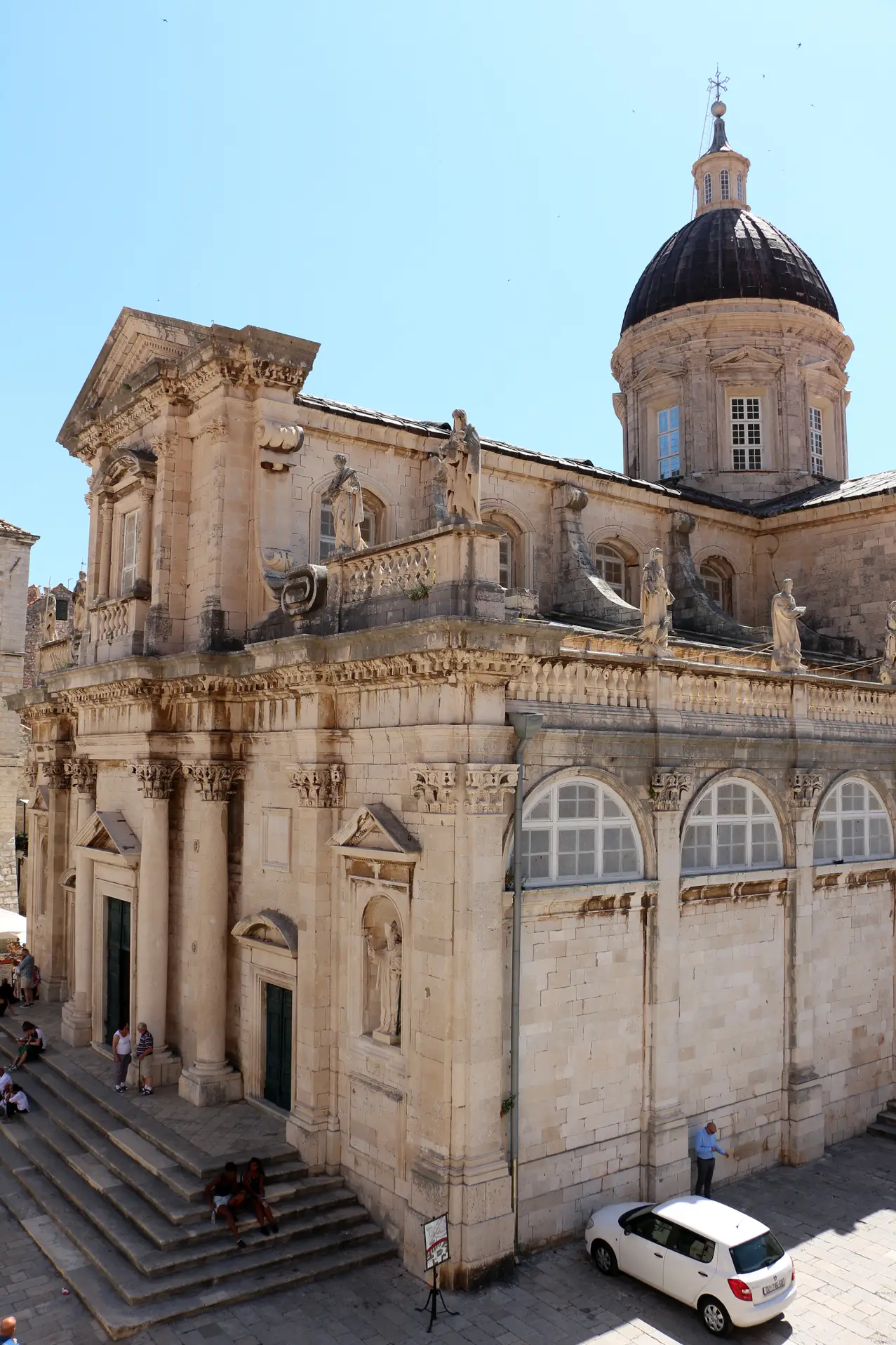 old cathedrall in the city center